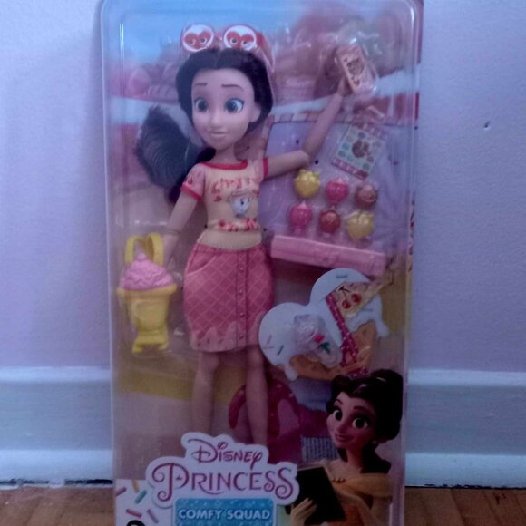 Disney Princess Comfy Squad Belle Doll Ralph Breaks the Internet Sugar - Picture 1 of 6